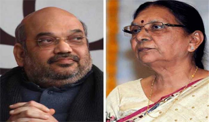 टिकट बंटवारे के बाद अमित शाह और आनंदी बेन  के बीच अंदरूनी कलह