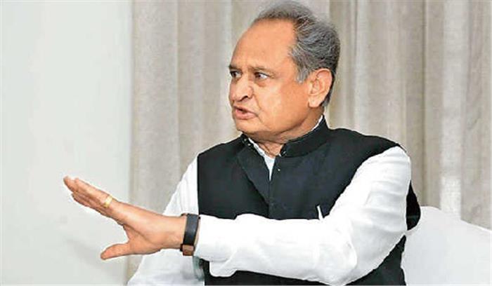 गुर्जर समाज से शांतिपूर्ण वार्ता के लिए तैयार है सरकार : गहलोत