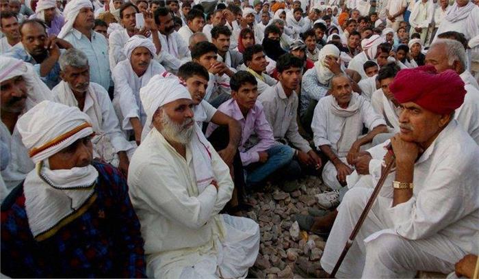 राजस्थान में दूसरे दिन भी जारी गुर्जर आंदोलन