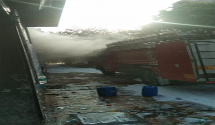 मानेसर फैक्ट्री में भीषण आग, कोई हताहत नहीं