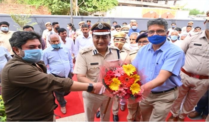 गुरुग्राम पुलिस आयुक्त ने हाई-टेक थाने का किया उद्घाटन