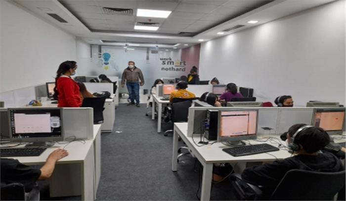 गुरुग्राम में एक और फर्जी कॉल सेंटर का भंडाफोड़