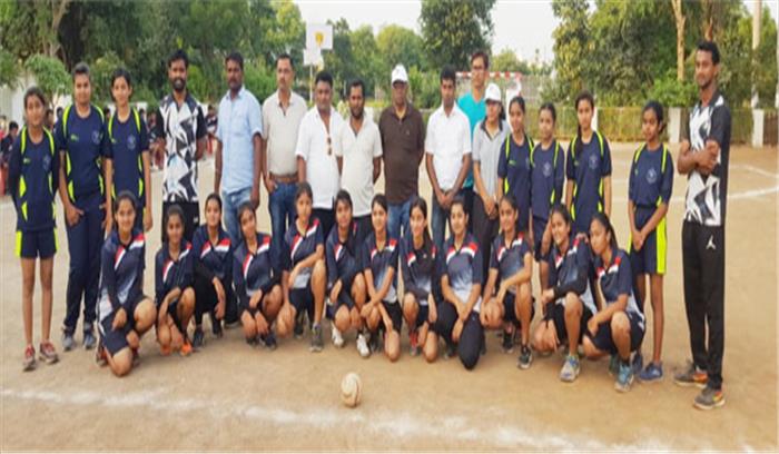 गुरुकुल स्कूल में जोनल हैंडबॉल का शुभारंभ