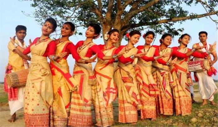 असम: उत्साह के साथ मनाया जा रहा माघ बिहू