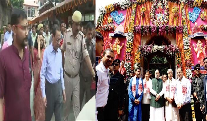 सीजेआई रंजन गोगोई और अमित शाह ने की कामाख्या मंदिर में पूजा-अर्चना 