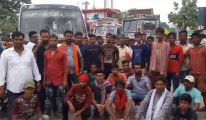 ग्वालियर में नेताओं के खिलाफ एससी-एसटी एक्ट पर विरोध का दौर जारी