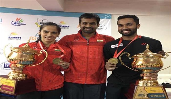 एच. एस. प्रणॉय और सायना नेहवाल ने जीता सीनियर राष्ट्रीय चैम्पियनशिप खिताब