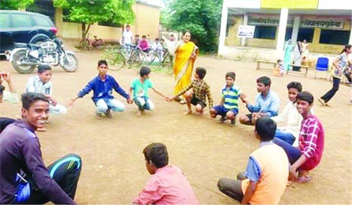 सिमगा : सुहेला स्कूल में मनाया गया हरेली उत्सव