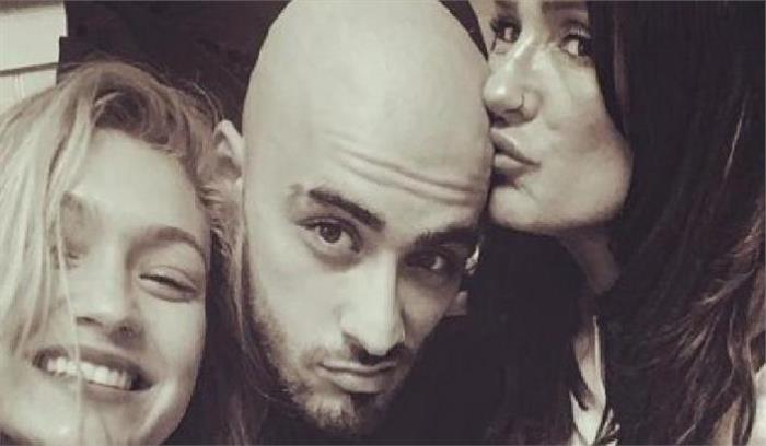 जायन मलिक ने अपने बाल मुंडवाए