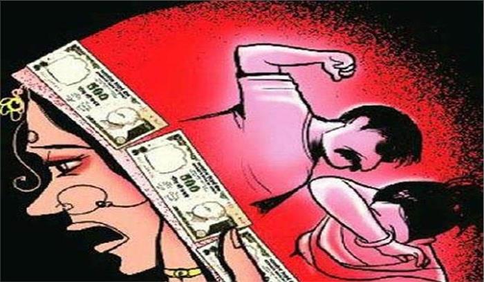 दहेज की मांग को लेकर विवाहिता की गला दबाकर हत्या