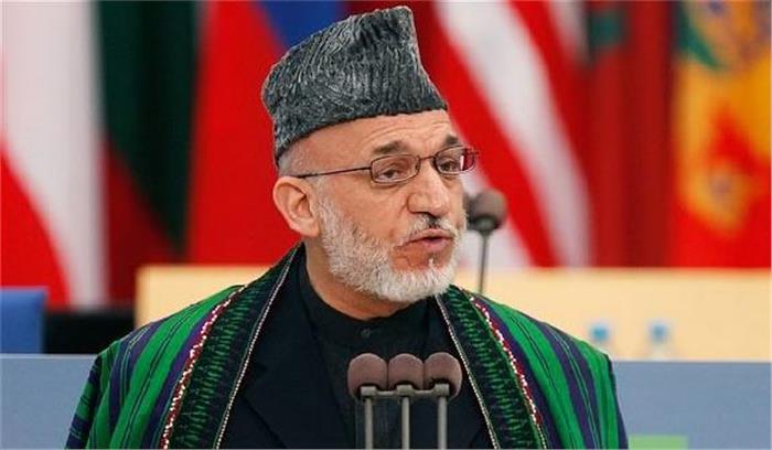 आईएस को हथियार मुहैया करा रहा अमेरिका: हामिद करजई