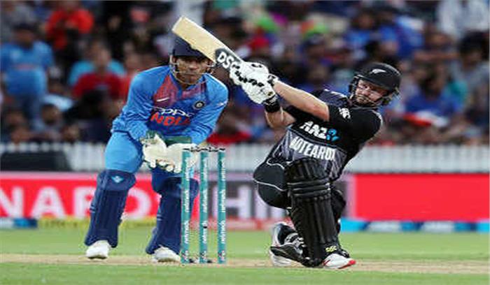 हेमिल्टन टी-20: भारत को न्यूजीलैंड ने दिया 213 रनों का लक्ष्य