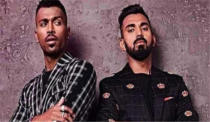 हार्दिक पांड्या, लोकेश राहुल को अगली कार्रवाई तक निलंबित करने की सिफारिश की