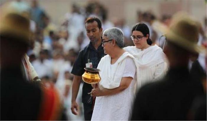 हरिद्वार में रविवार को वाजपेयी का अस्थि विसर्जन