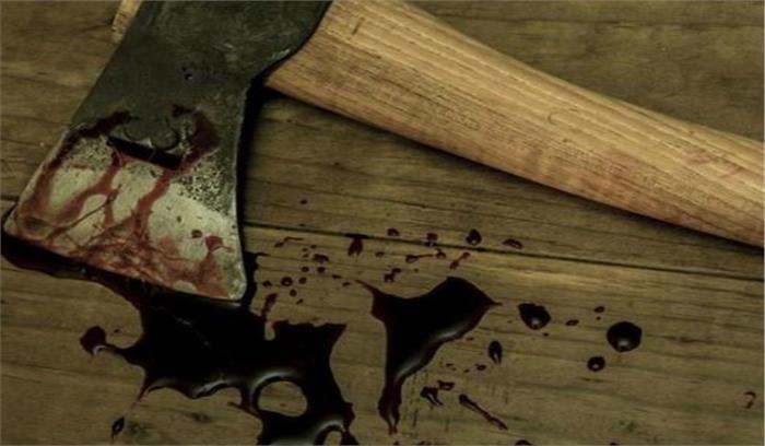हरियाणा : बेटे ने कुल्हाड़ी से की मां की हत्या