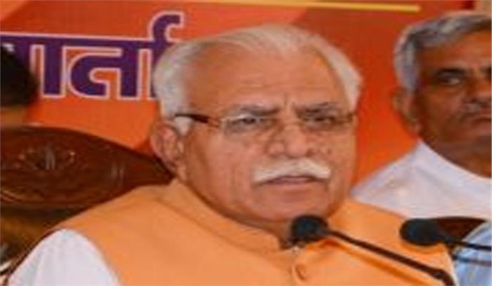 हरियाणा में समय पर होगा विधानसभा चुनाव : खट्टर