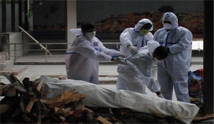 हरियाणा : कोविड-19 से मरे लोगों के अंतिम संस्कार करने वाले कर्मचारी ने दम तोड़ा