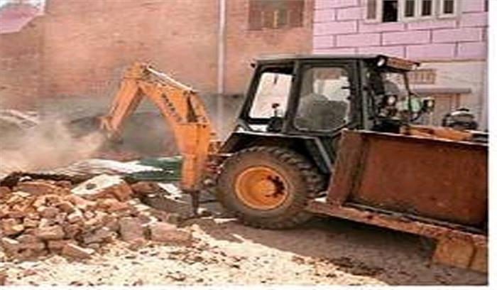 हरियाणा : अदालत के आदेश के बाद हटाये अवैध निर्माण