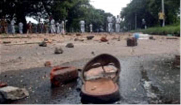 हरियाणा : नूंह में कांग्रेस-भाजपा समर्थकों के बीच पथराव