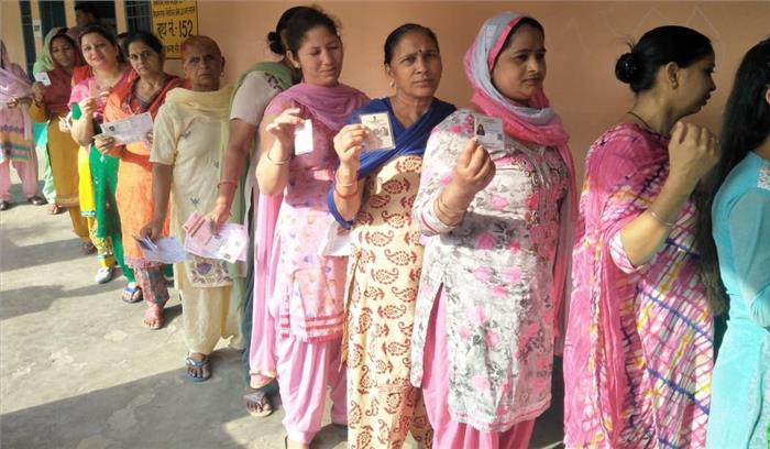 लोकसभा चुनाव : हरियाणा में 6 बजे तक  62.12 प्रतिशत से अधिक मतदान 