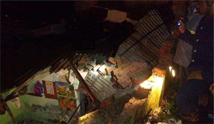 अम्बाला में छत ढह जाने से दो की मौत, चार घायल