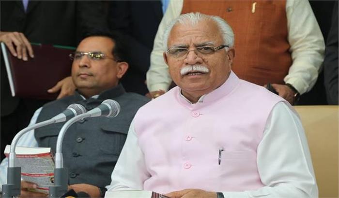 बरसात के कारण खराब हुई किसानों की फसलों की होगी भरपाई: खट्टर