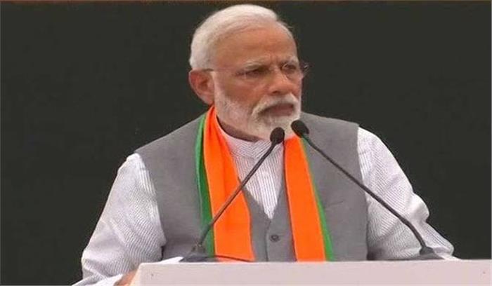 सशक्त हरियाणा, सशक्त भारत बनाएंगे: मोदी