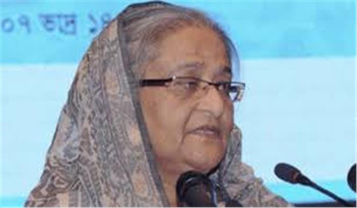 शेख हसीना ने रखी हवाई अड्डे के नए टर्मिनल की आधारशिला