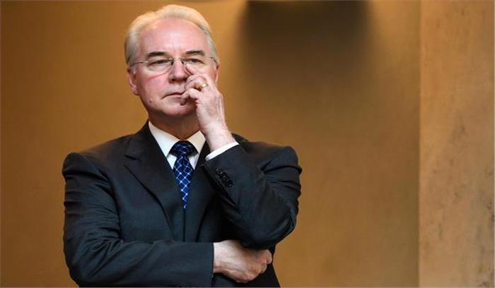 अमेरिका के स्वास्थ्य मंत्री टॉम प्राइस ने दिया इस्तीफा