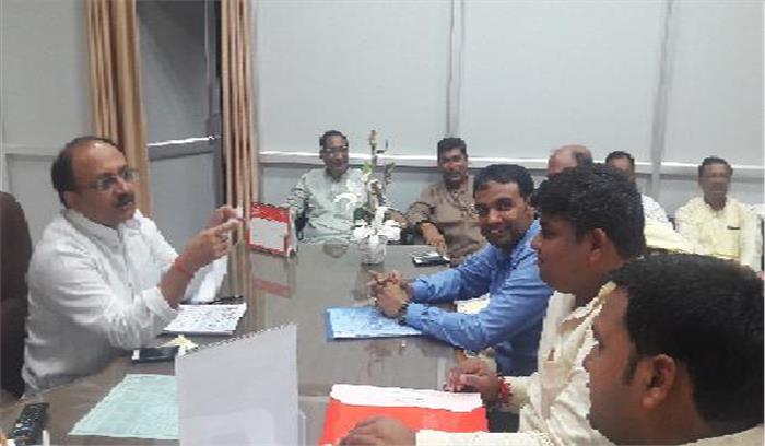 स्वास्थ्य मंत्री से मिला जय हो सामाजिक संस्था के प्रतिनिधिमंडल