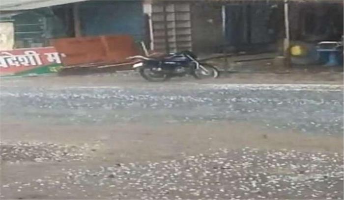 शिवपुरी में  हल्की  बारिश से मिली गर्मी से राहत