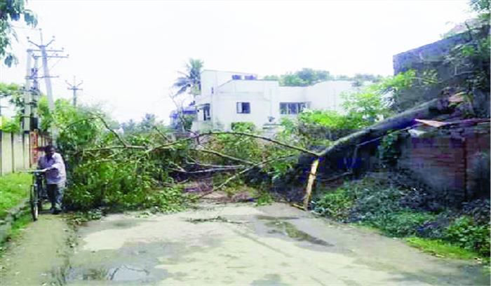 प्रचंड गर्मी,तापमान पहुंचा 45 पर