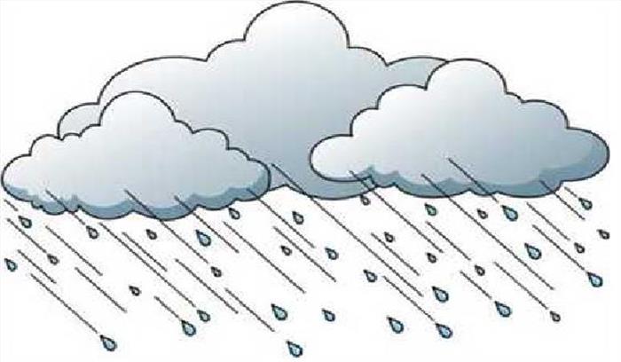 अगले 24 घंटों में कुछ स्थानों पर बारिश के आसार