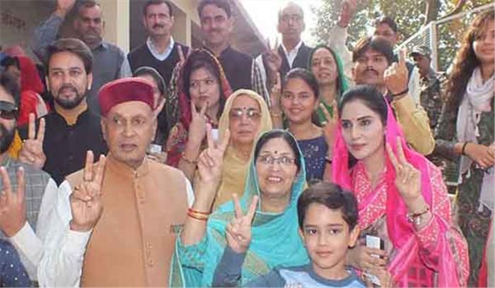 हिमाचल चुनाव: शुरुआती 2 घंटों में 13.72 प्रतिशत मतदान हिमाचल चुनाव: शुरुआती 2 घंटों में 13.72 प्रतिशत मतदान