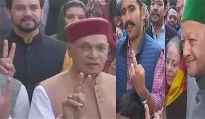 हिमाचल में खत्म हुआ मतदान, 74 फीसदी लोगों ने डाले वोट