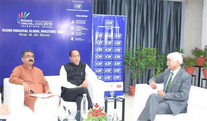 हिमाचल सरकार ने अब तक 38 हजार करोड़ रूपये के निवेश समझौते किये