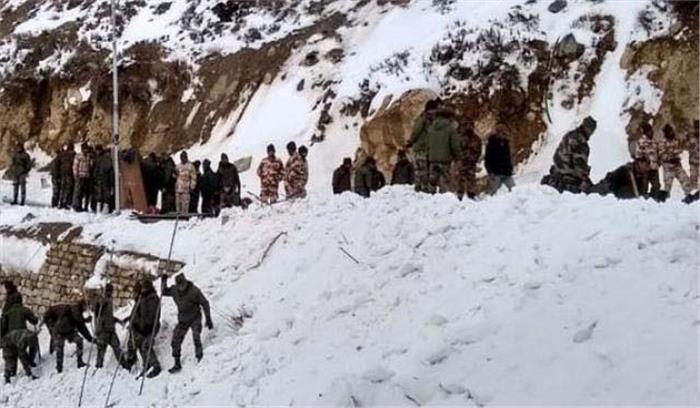 हिमाचल प्रदेश : हिमस्खलन में फंसे 2 और जवानों के शव बरामद