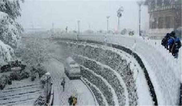 शिमला में 11 से 12 जनवरी के बीच भारी बारिश होने की संभावना