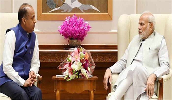 हिमालच में जयराम ठाकुर ने प्रधानमंत्री से किया रक्षा हवाई अड्डा बनाने का आग्रह