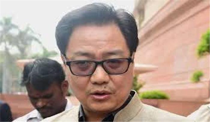 भारत में हिंदू आबादी कम हो रही है : रिजिजू