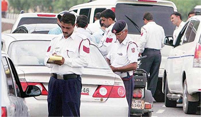 होली पर नौ हजार से अधिक चालान