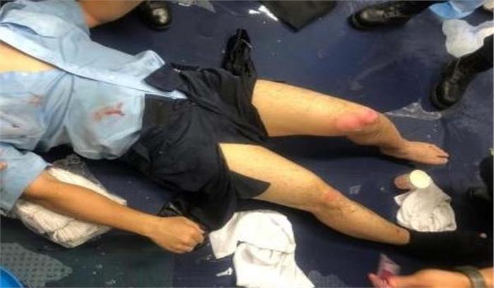 हांगकांग सरकार ने हिंसक प्रदर्शन की निंदा की