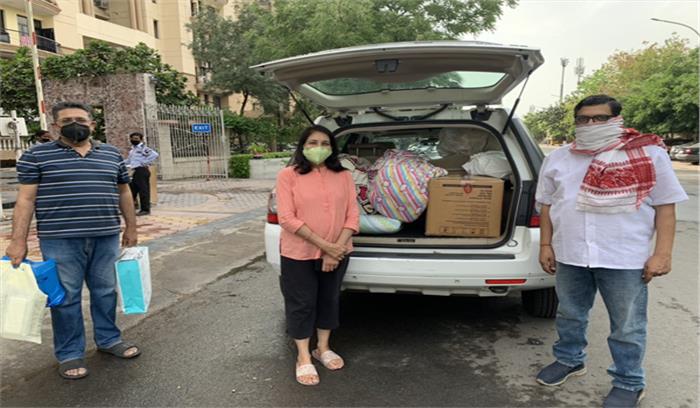 घर-घर से पुरानी चादर मांग भाजपा नेता बनवाएंगे 1 लाख मास्क