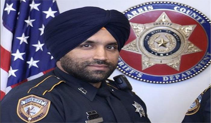 ह्यूस्टन के सिख पुलिस अफसर संदीप धालीवाल को दी गई श्रद्धांजलि