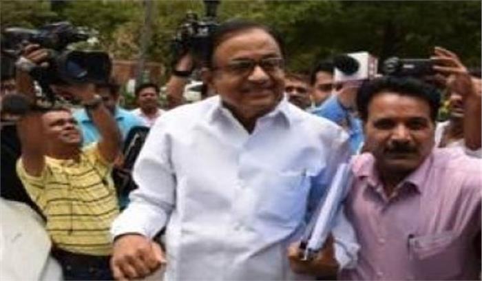 आईएनएक्स मामले में चिदंबरम से 4 घंटे से अधिक पूछताछ