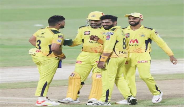 आईपीएल 2021 : चेन्नई ने हैदराबाद 6 विकेट से हराया, प्लेऑफ के लिए किया क्वालीफाई