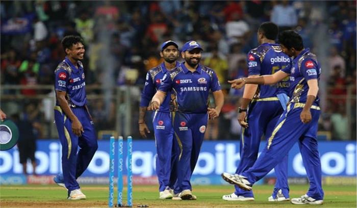 आईपीएल: रोहित की शानदार पारी से मुंबई को मिली पहली जीत