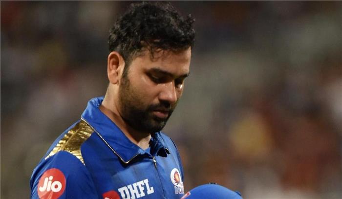 आचार संहिता के उल्लंघन पर रोहित शर्मा पर 15 फीसदी जुर्माना लगा