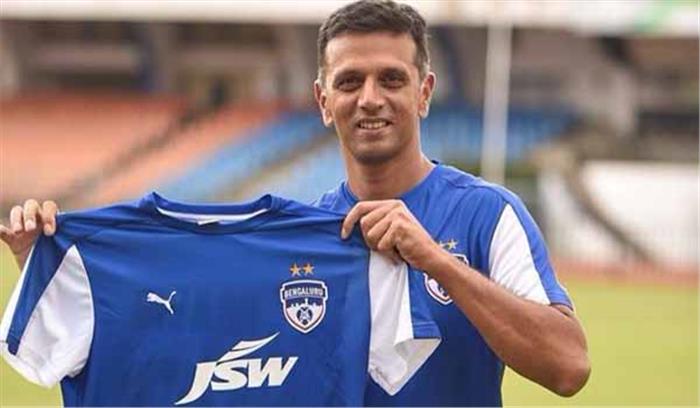 राहुल द्रविड़ बने बेंगलुरु एफसी के ब्रैंड एम्बेसेडर