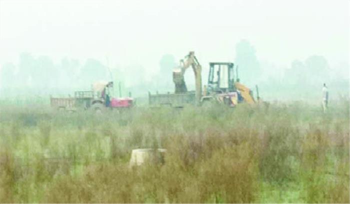 प्राधिकरण अधिसूचित भूमि पर टिकी खनन माफियाओं की नजर